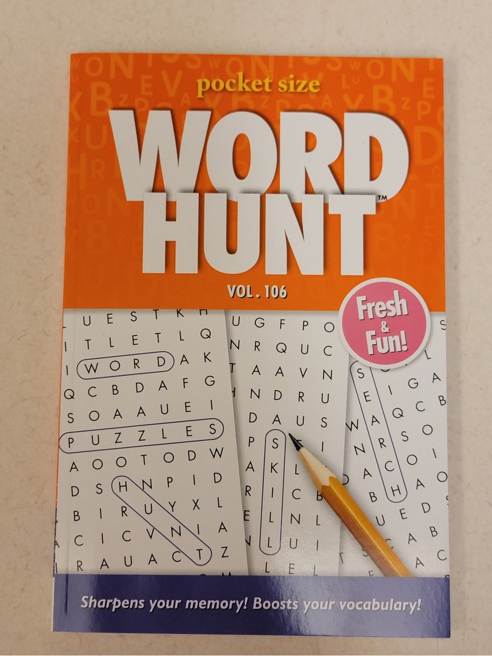 Pocket Size Word Hunt Vol. 106 - Orange